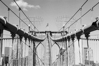 Brooklyn Bridge in B&W 9-28-13